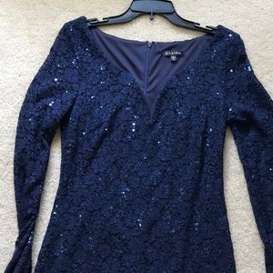 Navy Cocktail Dress